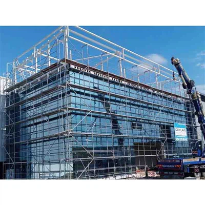 30x40ストレージ付き金属製の建物