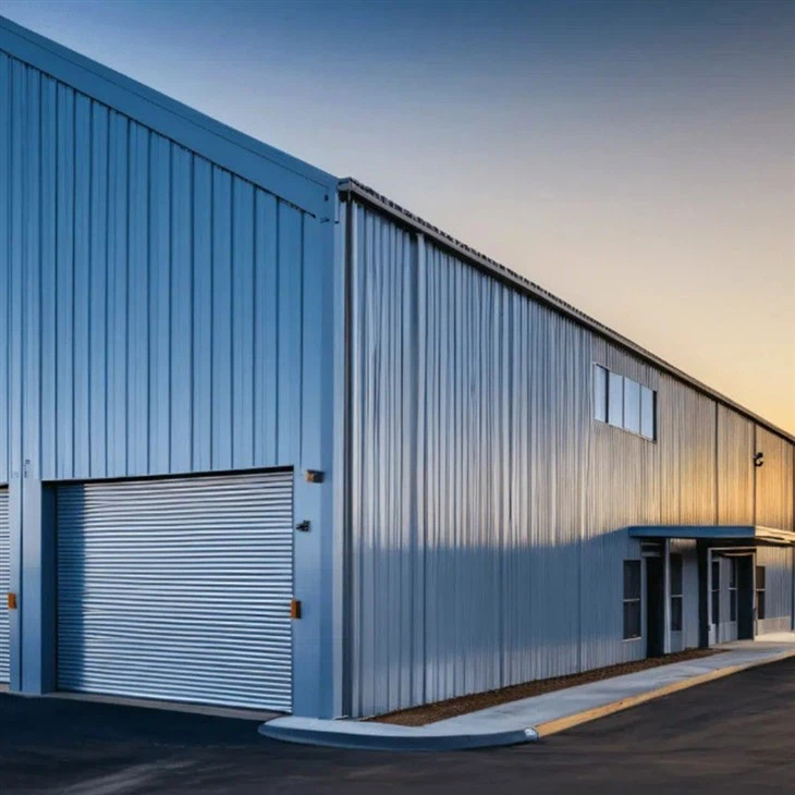 Steel Structure Workshop Warehouse Office Building